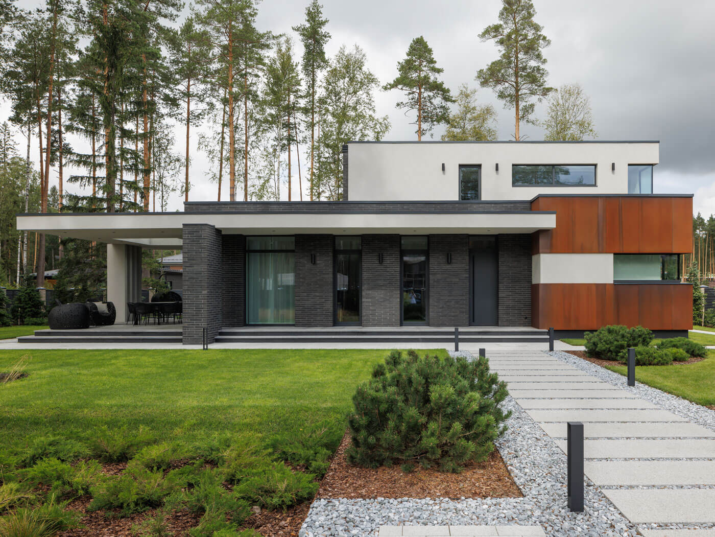 Дом в европейском стиле