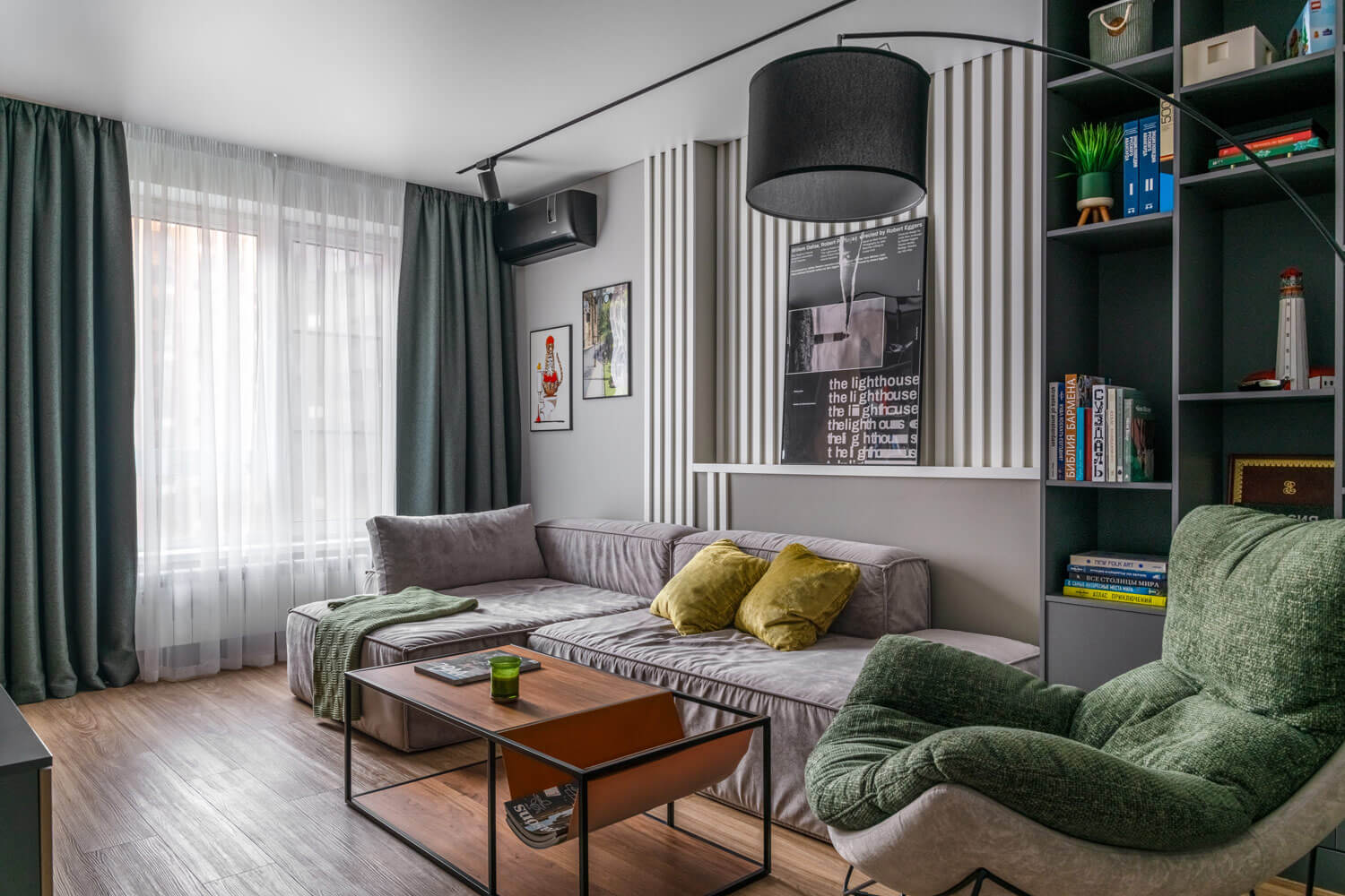 Квартира для арт директора с котом