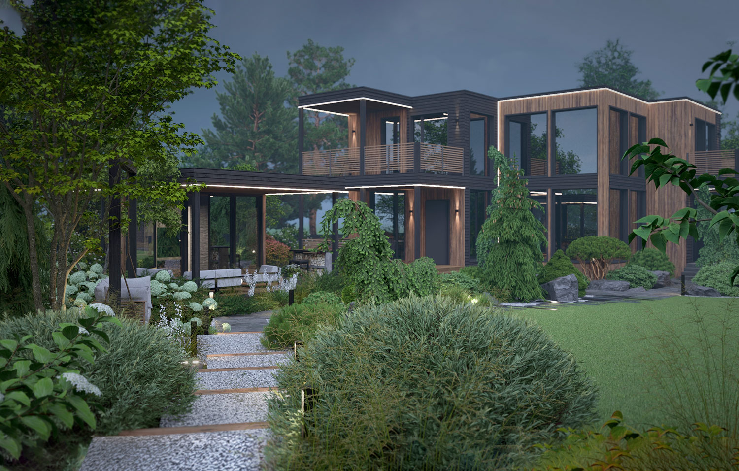 Сад в Тишине