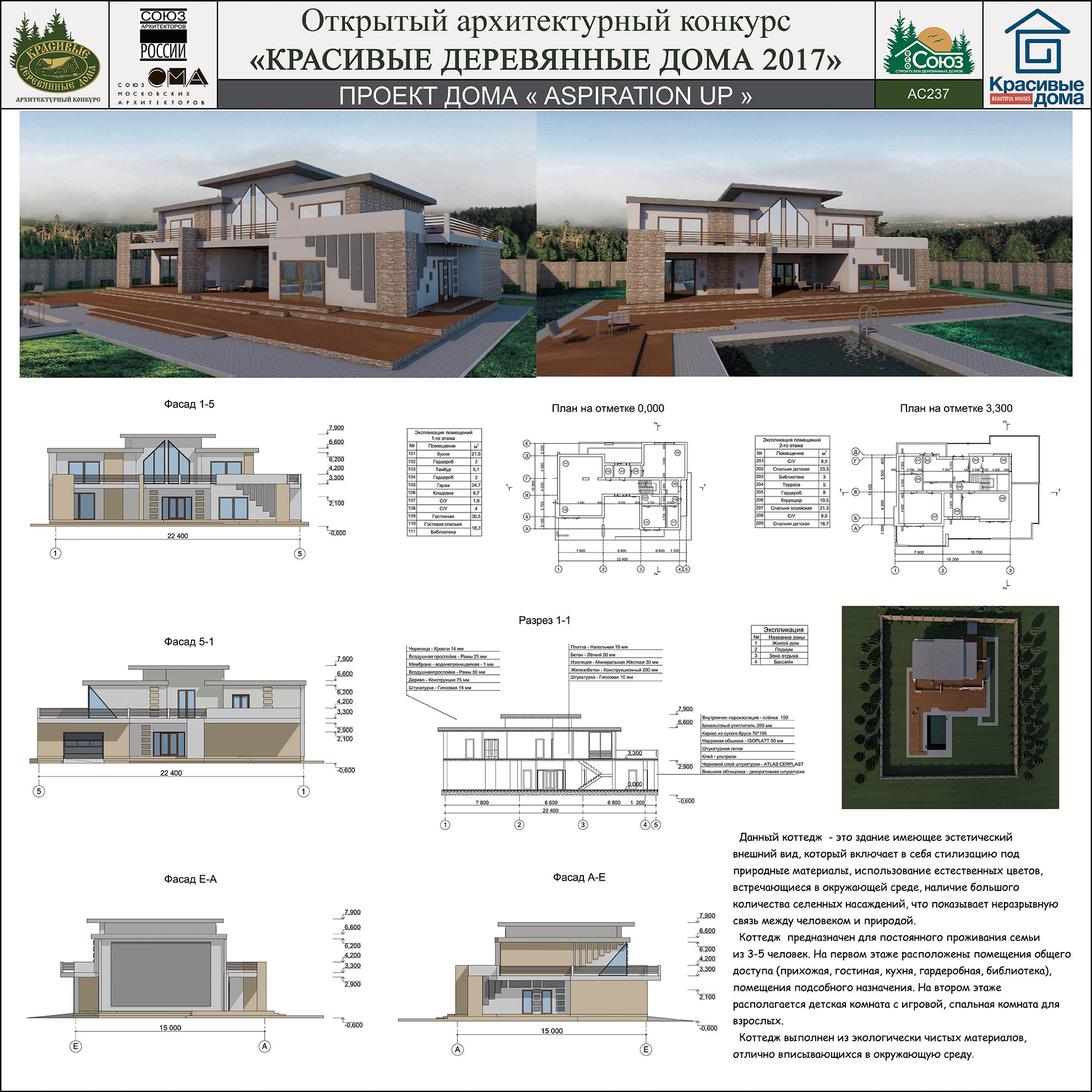Проект дома ASPIRATION UP