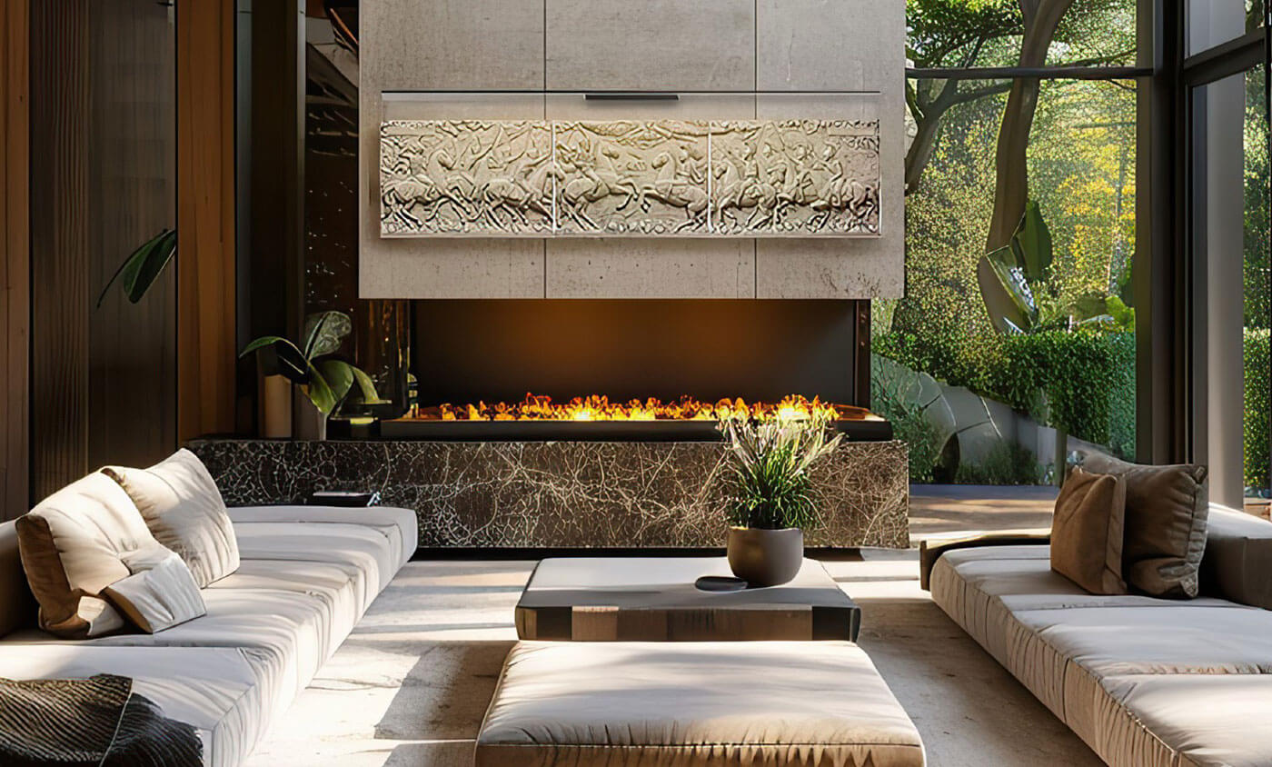 Барельеф «Бородинская битва»