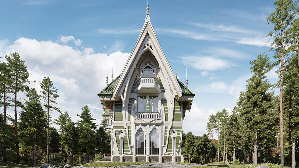 Готический модерн