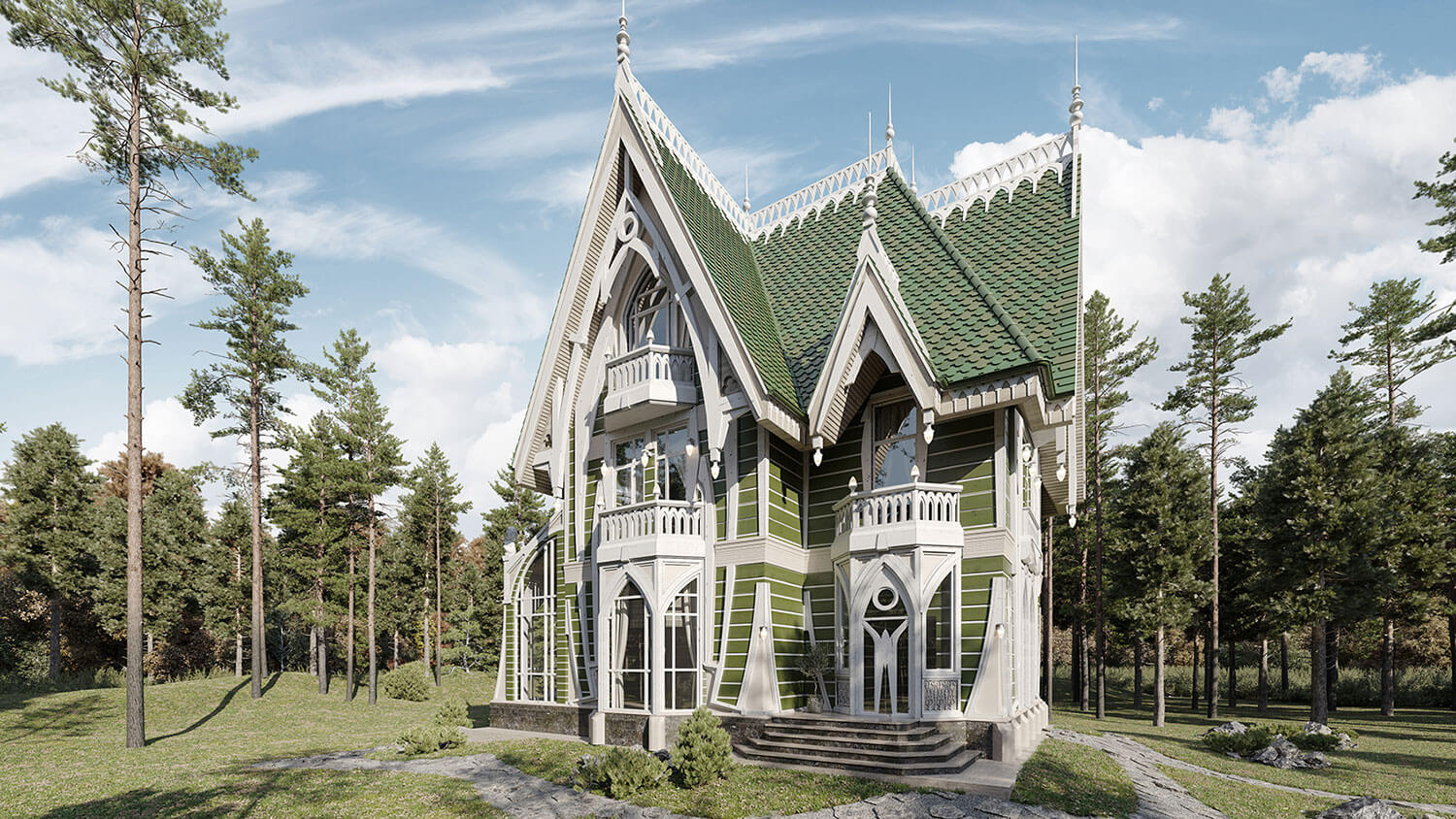 Готический модерн