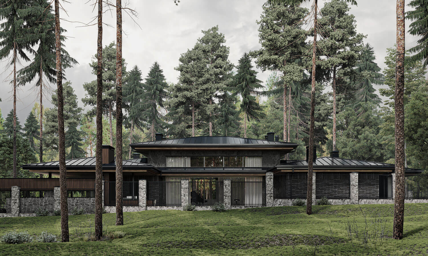 BORODINO VILLAGE. Индивидуальный жилой дом 290 кв.м