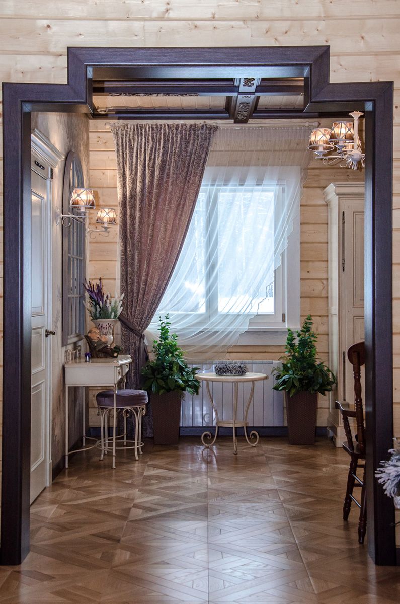Прованс в клееном брусе