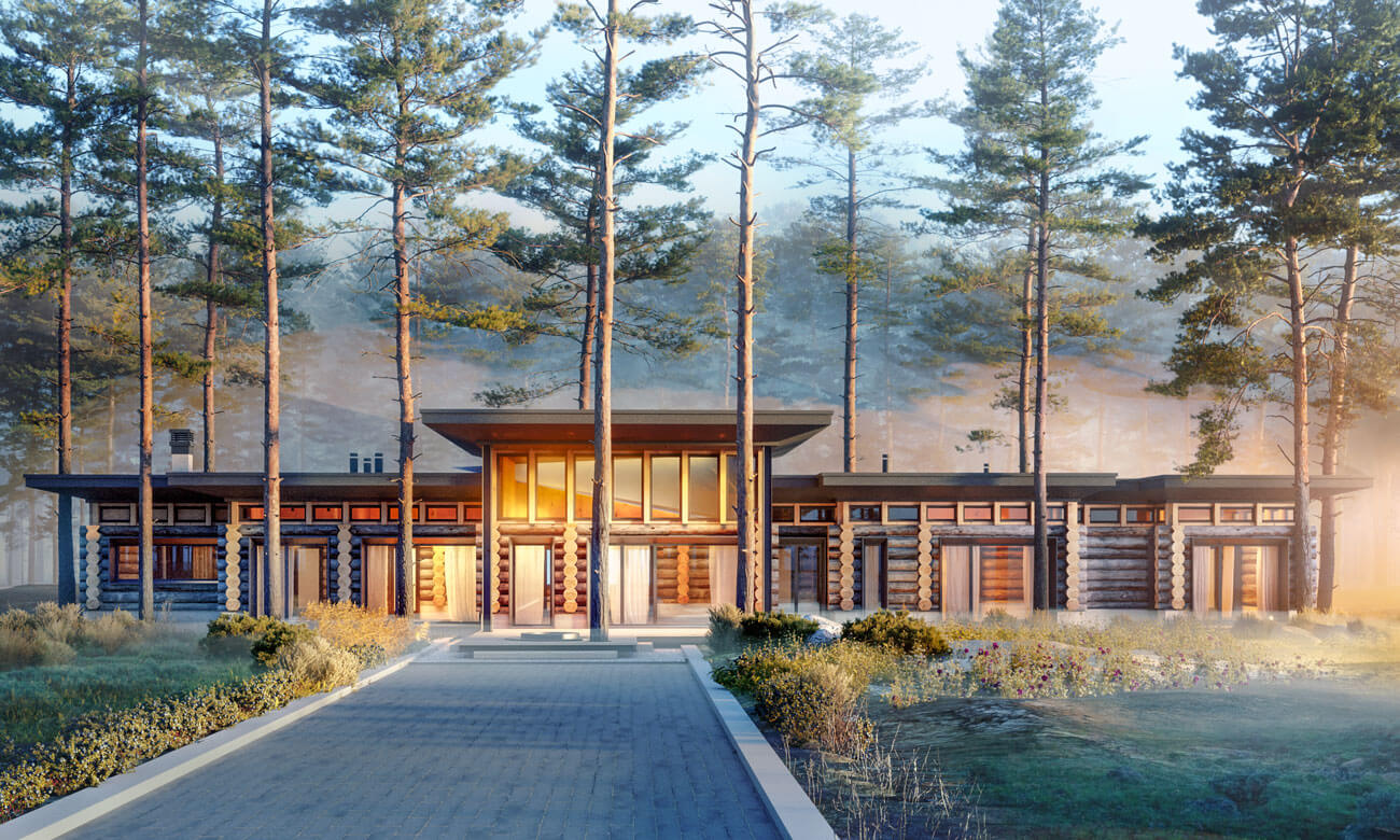 Загородный дом Корабельные сосны