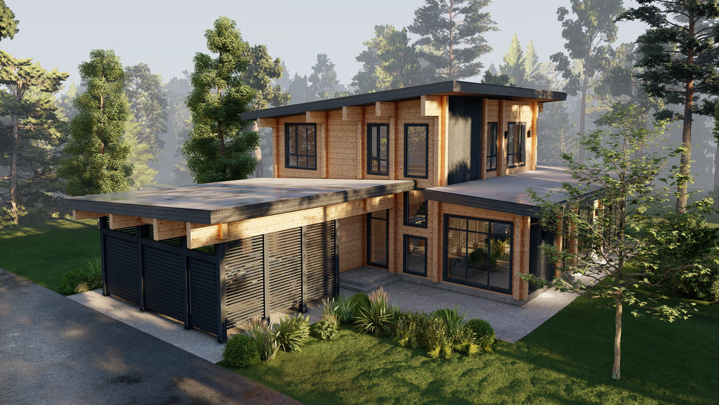 Индивидуальный жилой дом SUBLIME