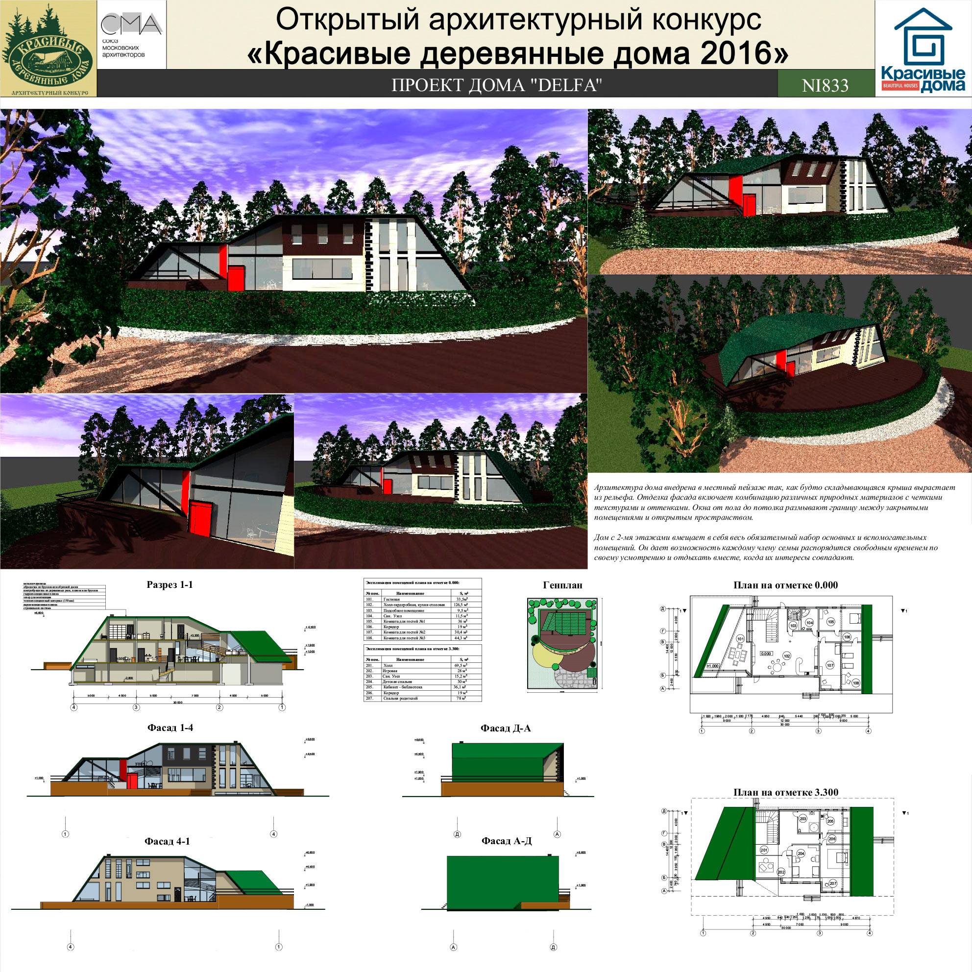 Проект дома DELFA